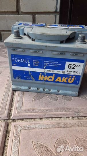 Аккумулятор бу 62