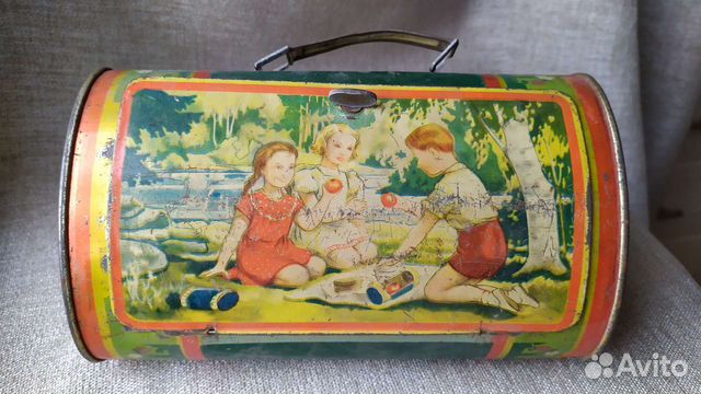 Детская сумка сундучок СССР ретро винтаж