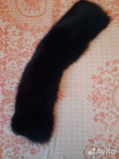 Меховой воротник песец