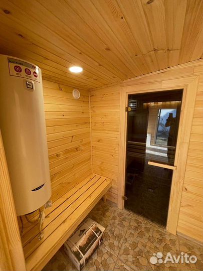 Баня каркасная