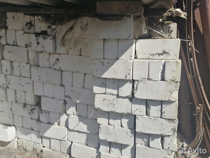 Кирпич белый новый