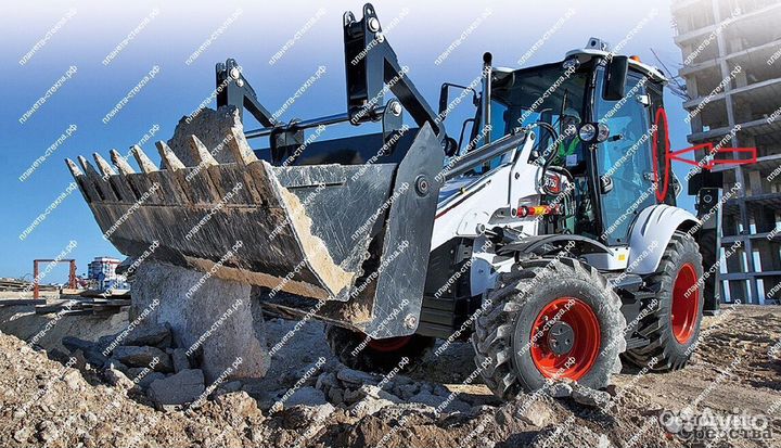 Стекло Bobcat B700/730/750/780 с гарантией