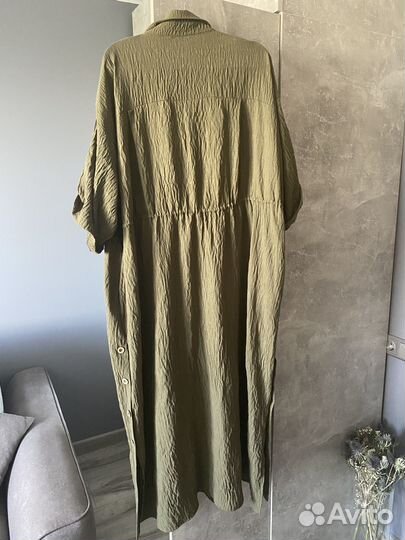 Платье хаки