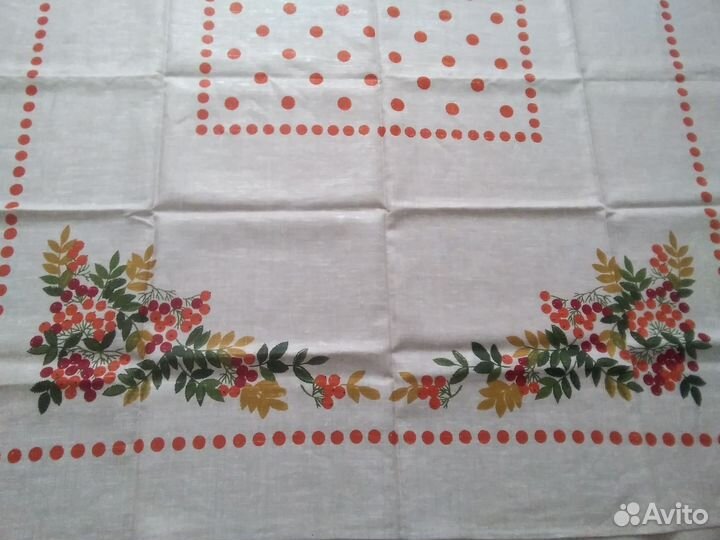 Скатерть льняная 150х200, 155 х 95
