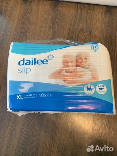 Памперсы для взрослых Dailee slip XL