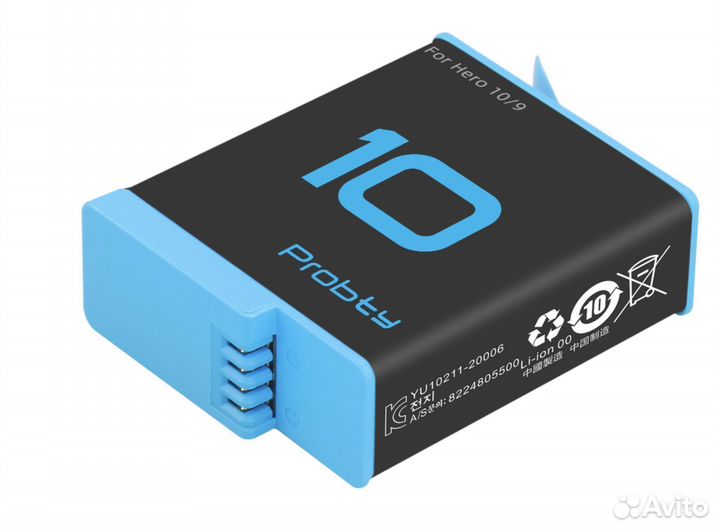 Качественный аккумулятор для GoPro 9 и GoPro 10