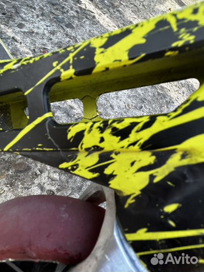 Трюковой самокат кастом парк