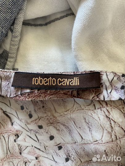 Блузка шелковая Roberto Cavalli