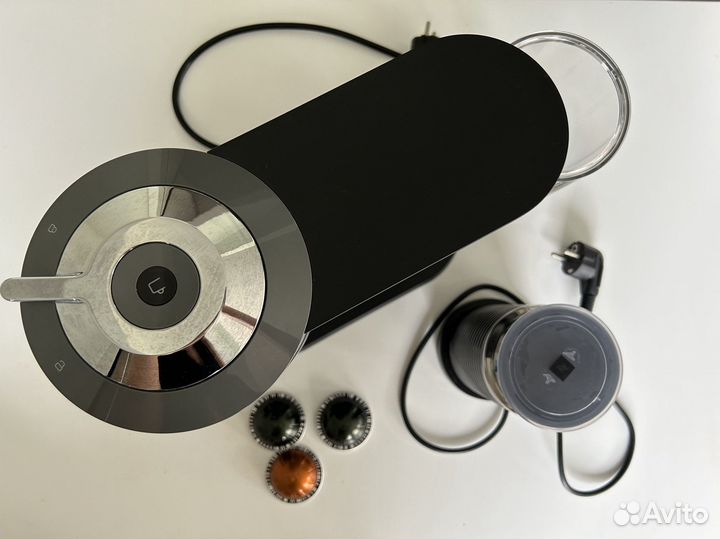 Кофемашина nespresso vertuo next + капучинатор