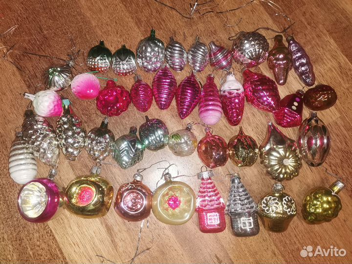 Советские елочные игрушки