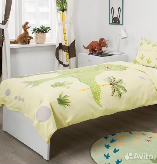 Динозавры (постельн.белье) Йэттелик IKEA