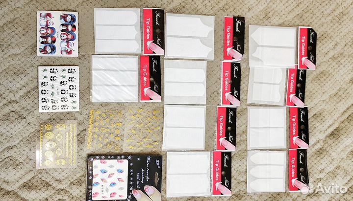 Наклейки и слайдера для маникюра