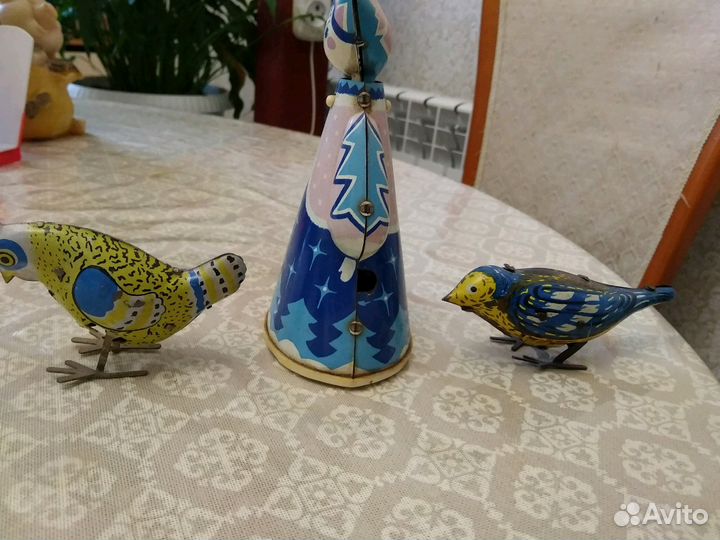 Игрушки заводные СССР