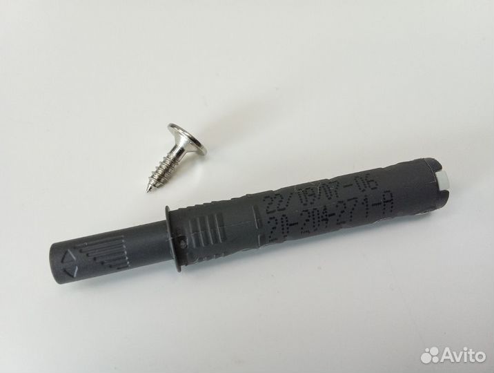 Толкатель мебельный 20 мм врезной с магнитом