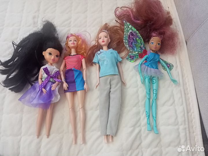 Игрушки куклы пакетом