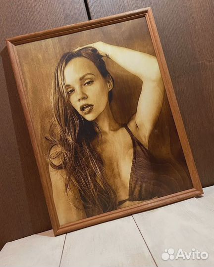 Выжигание картин и портретов