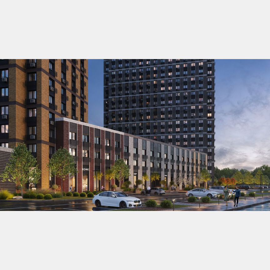 1-к. квартира, 42,3 м², 23/23 эт.