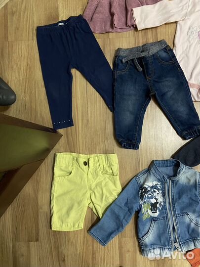 Пакет вещей для девочки 80