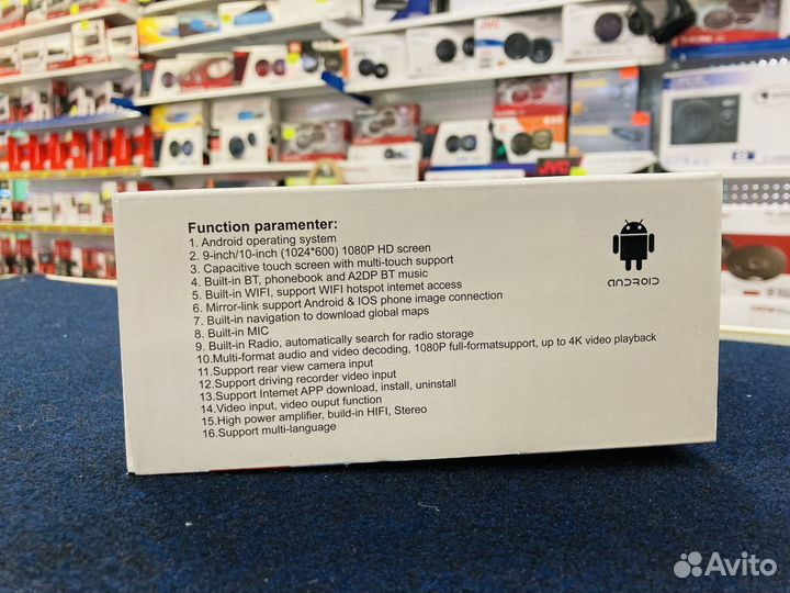 Магнитола Android 11 9 дюймов