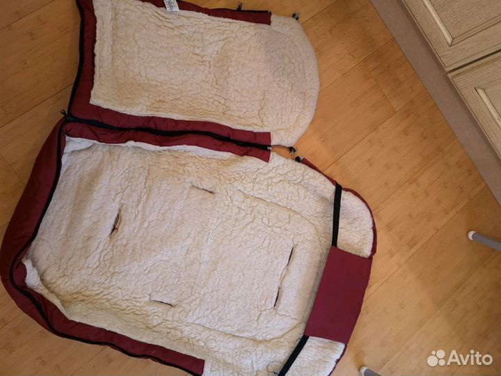 Конверт Womar меховой в коляску