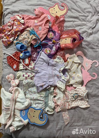 Кукла пупс Baby Born укомплектованная )