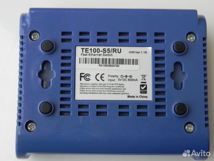 Коммутатор Enthernet в комплекте