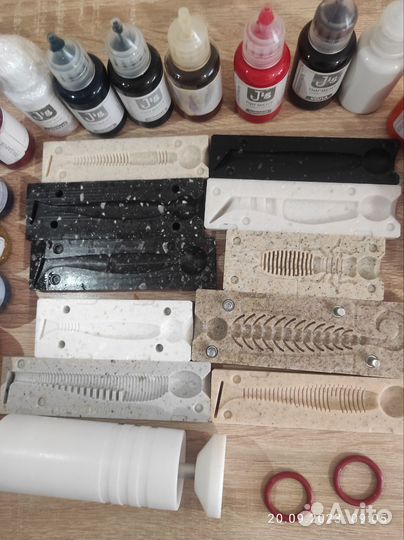 Формы для литья приманок