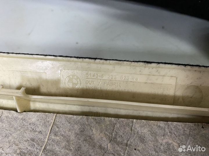 Панели внутренней отделки задних стоек BMW 3 серия