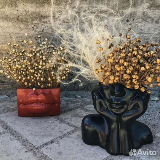 Ваза для сухоцветов