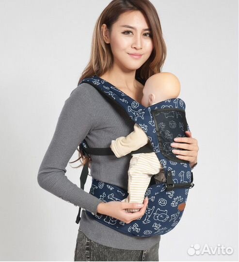 Хипсит со съёмной спинкой для мамы