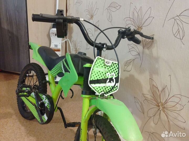 Велосипед бу детский радиус колёс 16