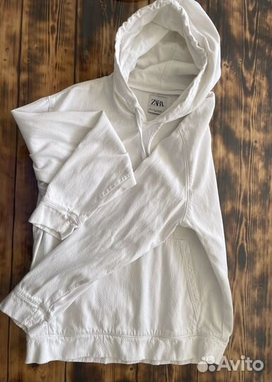 Джинсовое худи Zara