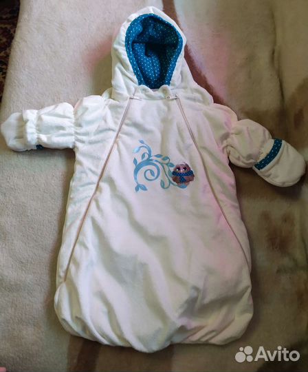 Конверт для новорождённого из шелковистого велюра