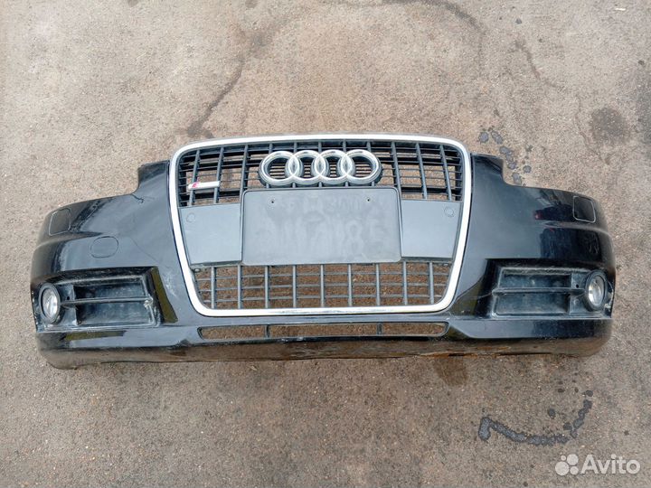 Бампер передний S-Line Audi A6 C6 4F5 4F2 4F080743