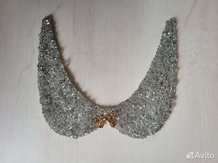 Накладной воротничок декоративный