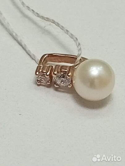 Подвеска с синтетическим камнем Золото