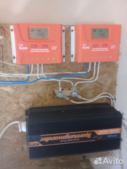 Солнечные панели ветрогенератор