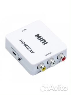 Переходник Mini hdmi2AV видео конвертер