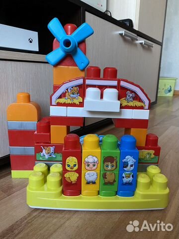 Конструктор Mega Blocks, музыкальный