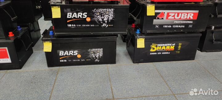 Аккумулятор грузовой 140 - 230Ah