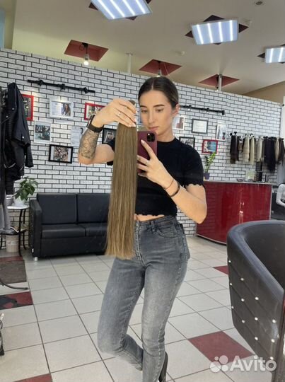 Наращивание волос Премиум 60 см