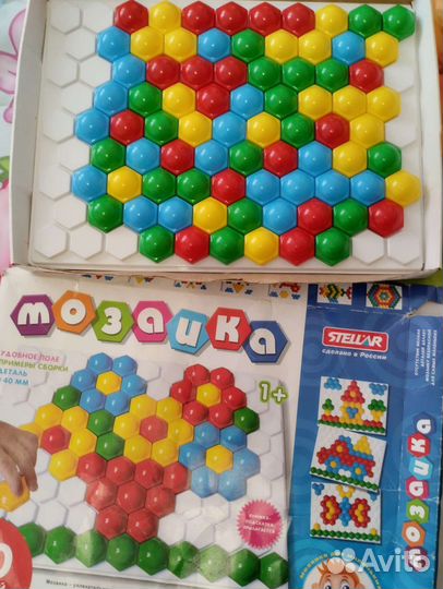 Развивающие игрушки мозаики 2 набора