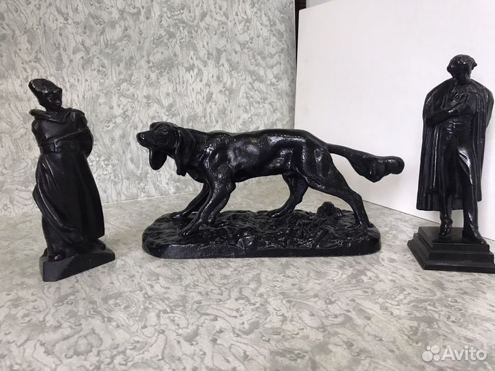 Чугунные статуэтки СССР