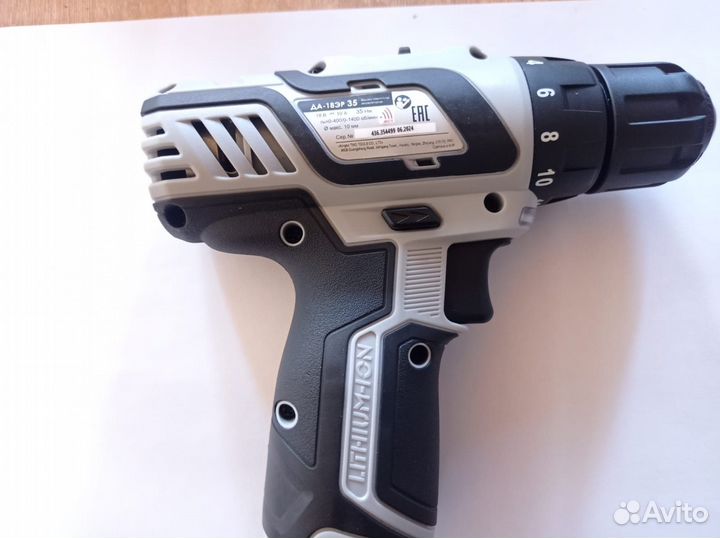 Шуруповерт интерскол да 18эр 35