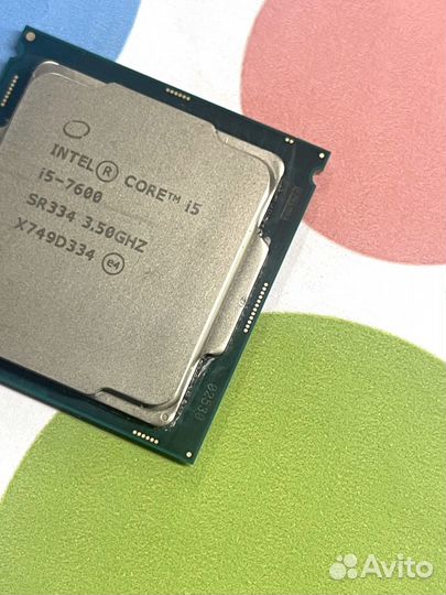 Процессор 1151 v1 Intel Core i5-7600 3.5-4.1 ггц