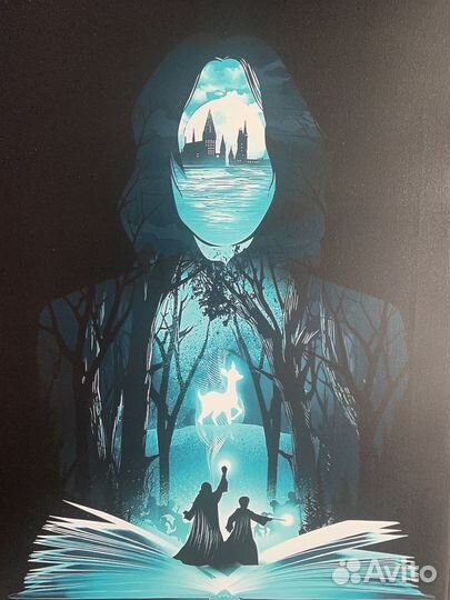 Картина (фотопечать на холсте) Северус Снейп