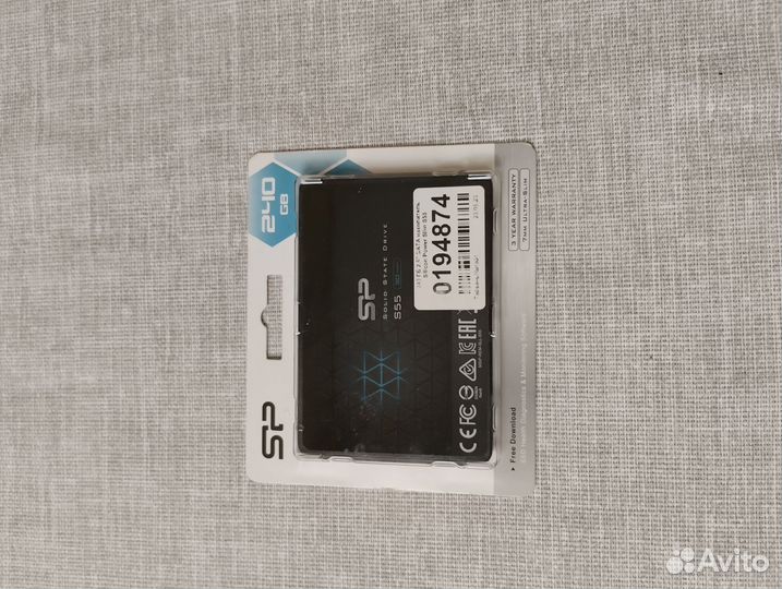 Диск SSD 240 Gb, 2.5'' SATA III