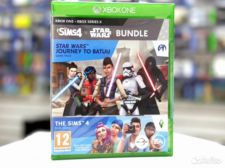 Sims 4 + Star Wars: Journey to Batuu (Xbox) NEW
