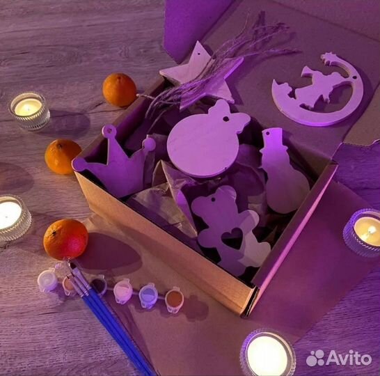 Набор ёлочных украшений