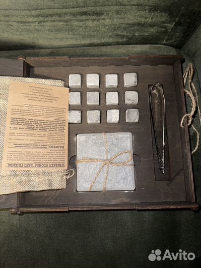 Камни для виски подарочный набор